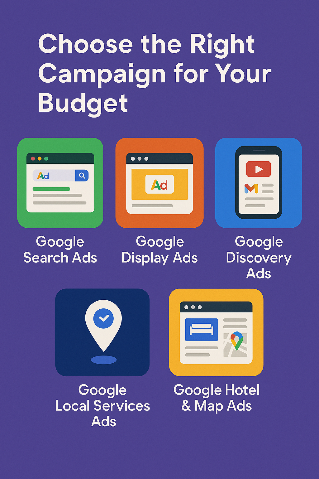 Google Ads Choose the Right Campaign for Your Budget