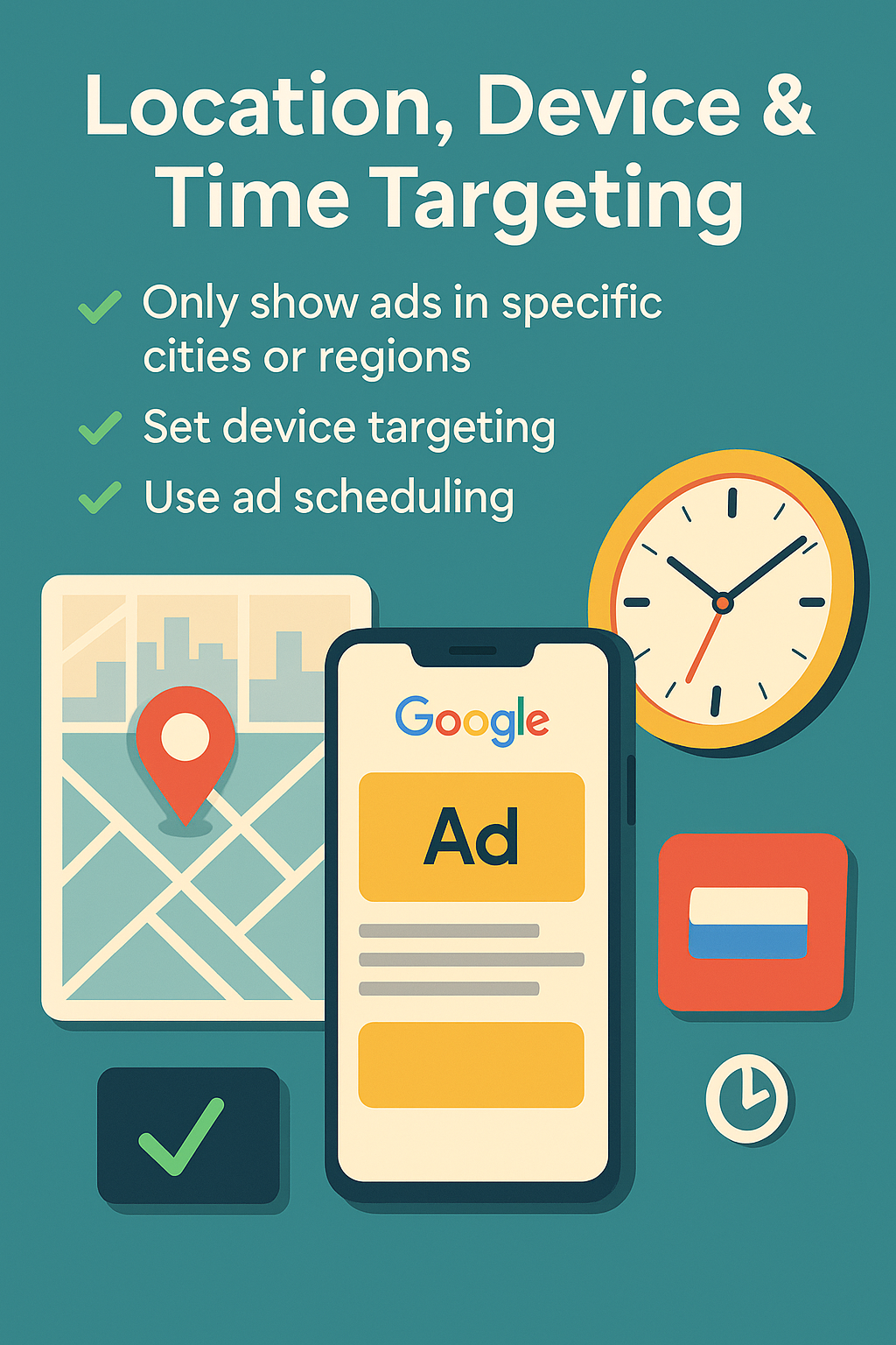 Google Ads Location, Device & Time Targeting